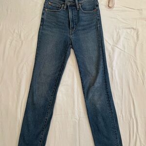 Madewell Perfect Vintage Jean , Size 25